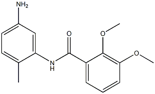 N-(5-amino-2-methylphenyl)-2,3-dimethoxybenzamide,,结构式