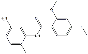 N-(5-amino-2-methylphenyl)-2,4-dimethoxybenzamide Structure