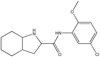 N-(5-chloro-2-methoxyphenyl)-octahydro-1H-indole-2-carboxamide