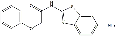 N-(6-amino-1,3-benzothiazol-2-yl)-2-phenoxyacetamide