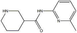 N-(6-methylpyridin-2-yl)piperidine-3-carboxamide Structure