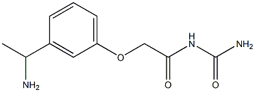 N-(aminocarbonyl)-2-[3-(1-aminoethyl)phenoxy]acetamide|