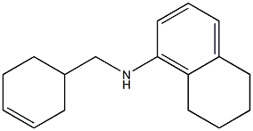 N-(cyclohex-3-en-1-ylmethyl)-5,6,7,8-tetrahydronaphthalen-1-amine Structure