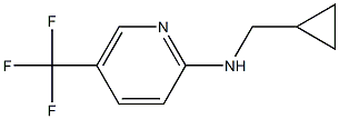 N-(cyclopropylmethyl)-5-(trifluoromethyl)pyridin-2-amine Structure