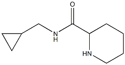 N-(cyclopropylmethyl)piperidine-2-carboxamide Struktur