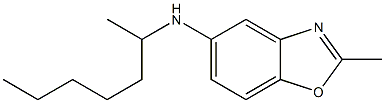 N-(heptan-2-yl)-2-methyl-1,3-benzoxazol-5-amine Structure