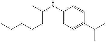 N-(heptan-2-yl)-4-(propan-2-yl)aniline Structure