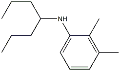 N-(heptan-4-yl)-2,3-dimethylaniline Structure