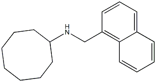 N-(naphthalen-1-ylmethyl)cyclooctanamine Structure