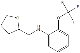 N-(oxolan-2-ylmethyl)-2-(trifluoromethoxy)aniline Structure