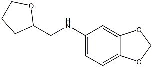 N-(oxolan-2-ylmethyl)-2H-1,3-benzodioxol-5-amine Structure