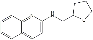 N-(oxolan-2-ylmethyl)quinolin-2-amine Struktur