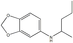 N-(pentan-2-yl)-2H-1,3-benzodioxol-5-amine Structure