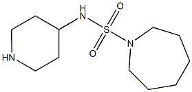 N-(piperidin-4-yl)azepane-1-sulfonamide