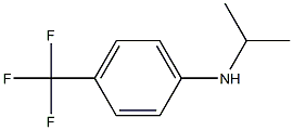 N-(propan-2-yl)-4-(trifluoromethyl)aniline 化学構造式