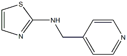 N-(pyridin-4-ylmethyl)-1,3-thiazol-2-amine 结构式