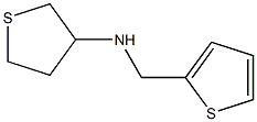 N-(thiophen-2-ylmethyl)thiolan-3-amine Structure