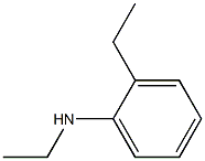 N,2-diethylaniline Struktur