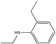 N,2-diethylaniline,,结构式