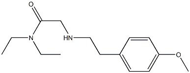 N,N-diethyl-2-{[2-(4-methoxyphenyl)ethyl]amino}acetamide