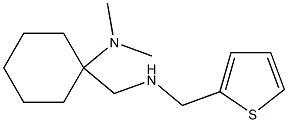  N,N-dimethyl-1-{[(thiophen-2-ylmethyl)amino]methyl}cyclohexan-1-amine