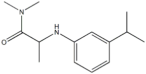 N,N-dimethyl-2-{[3-(propan-2-yl)phenyl]amino}propanamide|