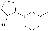 N,N-dipropylcyclopentane-1,2-diamine,,结构式