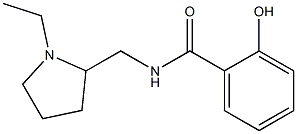 N-[(1-ethylpyrrolidin-2-yl)methyl]-2-hydroxybenzamide Structure