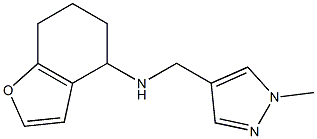 N-[(1-methyl-1H-pyrazol-4-yl)methyl]-4,5,6,7-tetrahydro-1-benzofuran-4-amine Struktur