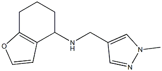 N-[(1-methyl-1H-pyrazol-4-yl)methyl]-4,5,6,7-tetrahydro-1-benzofuran-4-amine,,结构式