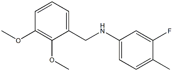 N-[(2,3-dimethoxyphenyl)methyl]-3-fluoro-4-methylaniline