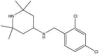 N-[(2,4-dichlorophenyl)methyl]-2,2,6,6-tetramethylpiperidin-4-amine Structure