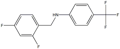 N-[(2,4-difluorophenyl)methyl]-4-(trifluoromethyl)aniline