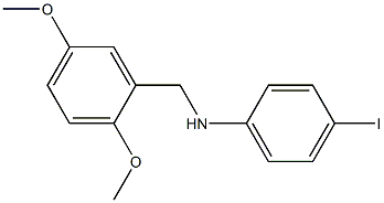  N-[(2,5-dimethoxyphenyl)methyl]-4-iodoaniline