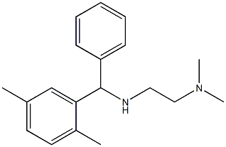  N'-[(2,5-dimethylphenyl)(phenyl)methyl]-N,N-dimethylethane-1,2-diamine