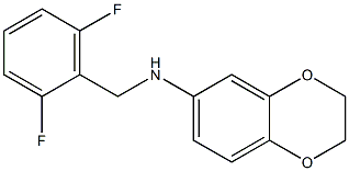  N-[(2,6-difluorophenyl)methyl]-2,3-dihydro-1,4-benzodioxin-6-amine