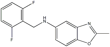 N-[(2,6-difluorophenyl)methyl]-2-methyl-1,3-benzoxazol-5-amine Struktur