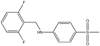  N-[(2,6-difluorophenyl)methyl]-4-methanesulfonylaniline