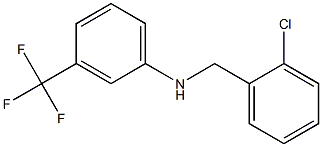  N-[(2-chlorophenyl)methyl]-3-(trifluoromethyl)aniline