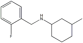 N-[(2-fluorophenyl)methyl]-3-methylcyclohexan-1-amine