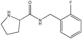 N-[(2-fluorophenyl)methyl]pyrrolidine-2-carboxamide