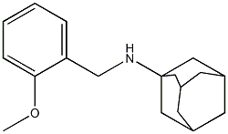 N-[(2-methoxyphenyl)methyl]adamantan-1-amine Struktur