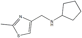 N-[(2-methyl-1,3-thiazol-4-yl)methyl]cyclopentanamine|