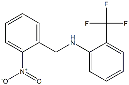  N-[(2-nitrophenyl)methyl]-2-(trifluoromethyl)aniline