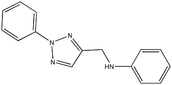  N-[(2-phenyl-2H-1,2,3-triazol-4-yl)methyl]aniline