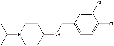  N-[(3,4-dichlorophenyl)methyl]-1-(propan-2-yl)piperidin-4-amine