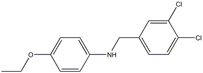 N-[(3,4-dichlorophenyl)methyl]-4-ethoxyaniline Structure