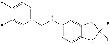 N-[(3,4-difluorophenyl)methyl]-2,2-difluoro-2H-1,3-benzodioxol-5-amine