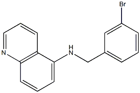 N-[(3-bromophenyl)methyl]quinolin-5-amine