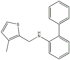  N-[(3-methylthiophen-2-yl)methyl]-2-phenylaniline